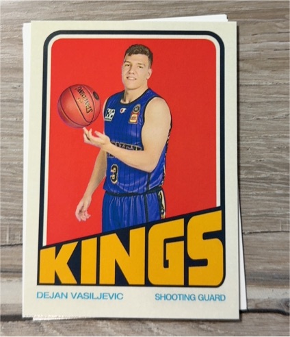 2022-23 Topps NBL 1972 Basketball #72-18 Dejan Vasiljevic — front