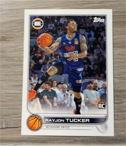 2022-23 Topps NBL #48 Rayjon Tucker — front