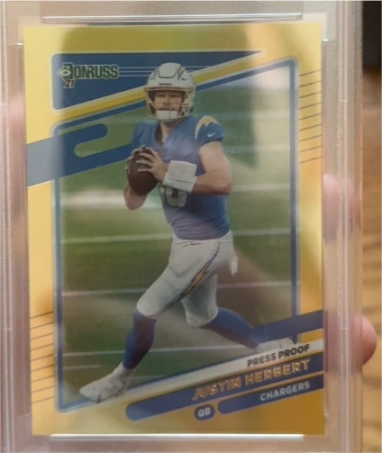 2021 Panini Donruss #70 Justin Herbert — front