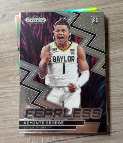 2023 Panini Prizm Draft Picks Fearless #14 Keyonte George — front