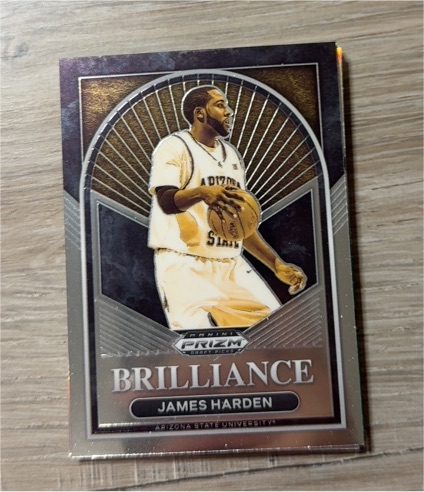 2023-24 Panini Prizm Draft Picks #16 Brilliance James Harden — front