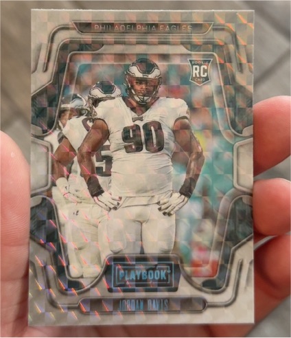 2022 Panini Playbook #192 Jordan Davis — front