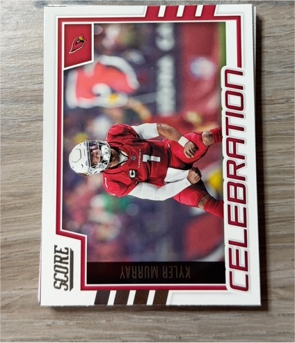 2022 Panini Score Celebration #C-KM Kyler Murray — front