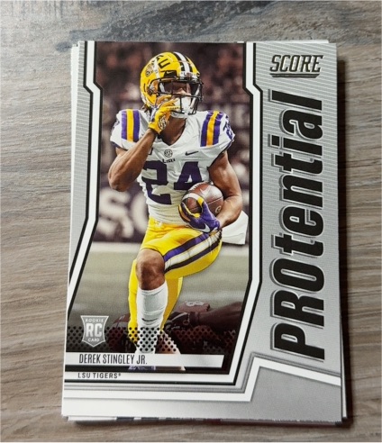 2022 Panini Score #P-DS Derek Stingley Jr. — front
