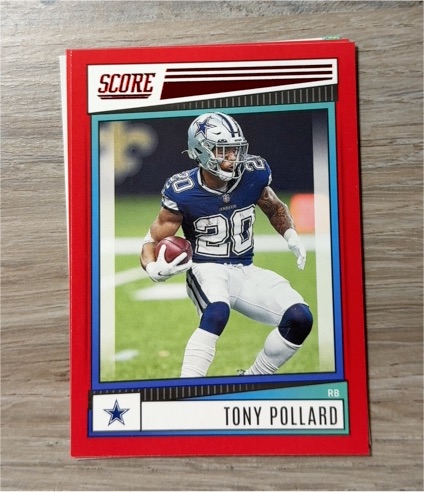 2022 Panini Score #224 Tony Pollard — front