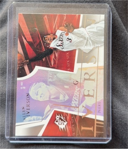 2003-04 Upper Deck SPx #63 Allen Iverson — front
