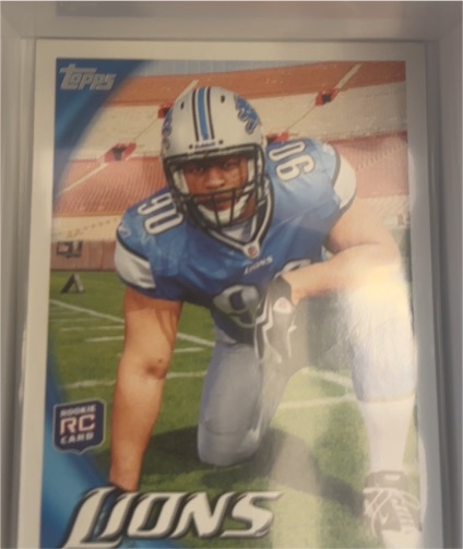 2010 Topps #360 Ndamukong Suh — front