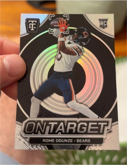 2024 Panini Totally Certified #1 On Target Rome Odunze — front