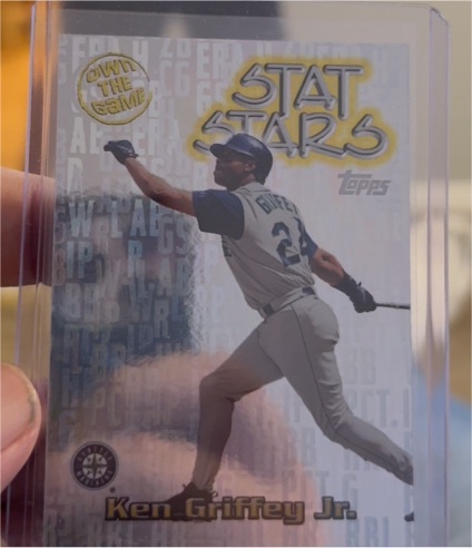 2000 Topps Own The Game #OTG9 Ken Griffey Jr. — front
