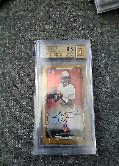 2015 Panini Prizm #46 Jameis Winston — front