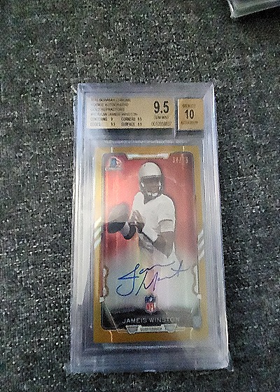2014 Panini Prizm #5 Jameis Winston — front
