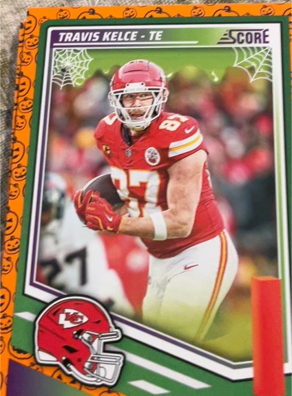 2025 Panini Score-A-Treat #232 Travis Kelce — front