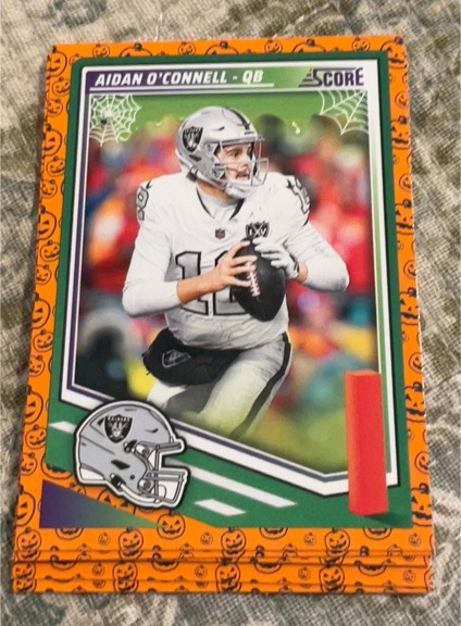 2025 Panini Score-A-Treat #52 Aidan O'Connell — front
