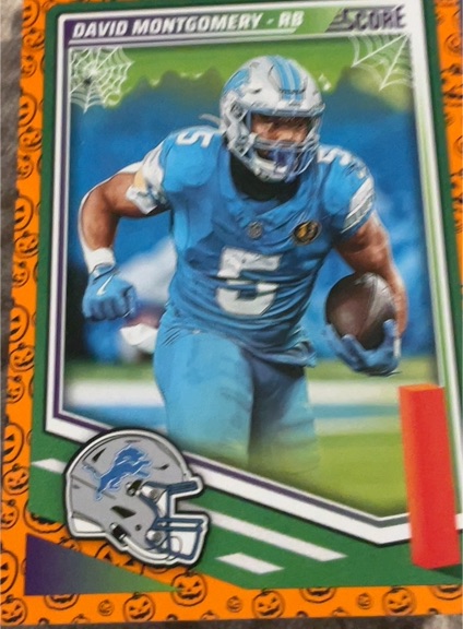 2025 Score-A-Treat #103 David Montgomery — front