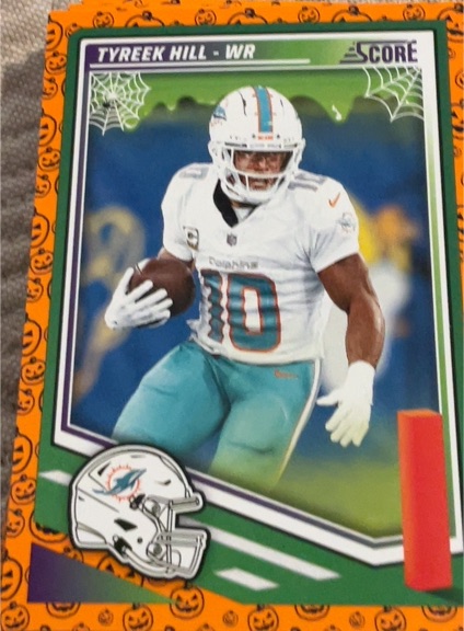 2025 Panini Score-A-Treat #106 Tyreek Hill — front
