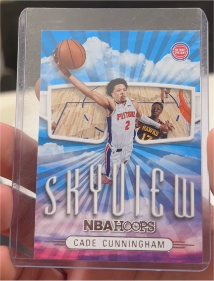 2022-23 Panini NBA Hoops Skyview #14 Cade Cunningham — front
