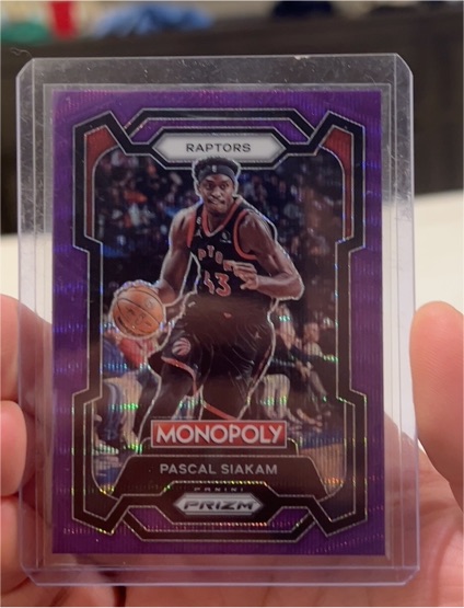 2023-24 Panini Prizm Monopoly #82 Pascal Siakam — front