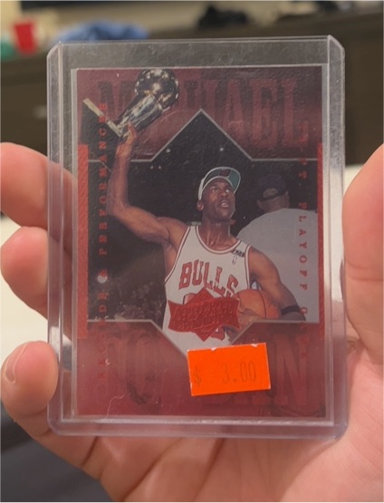 1999 Upper Deck Michael Jordan Athlete of the Century #44 Michael Jordan — front