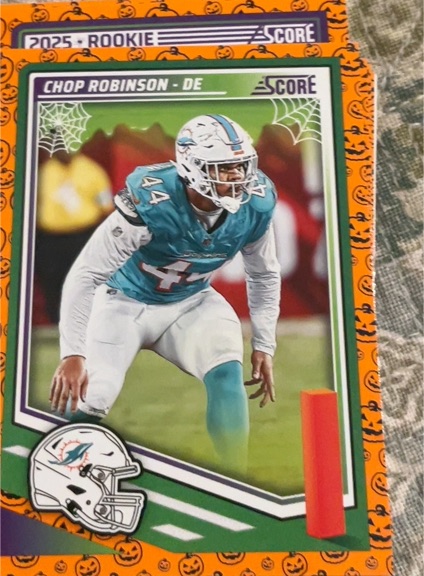 2025 Panini Score-A-Treat #167 Chop Robinson — front