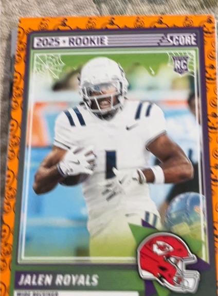 2025 Panini Score-A-Treat #8 Jalen Royals — front