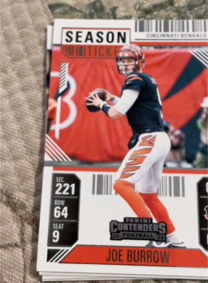 2024 Panini Contenders #20 Joe Burrow — front