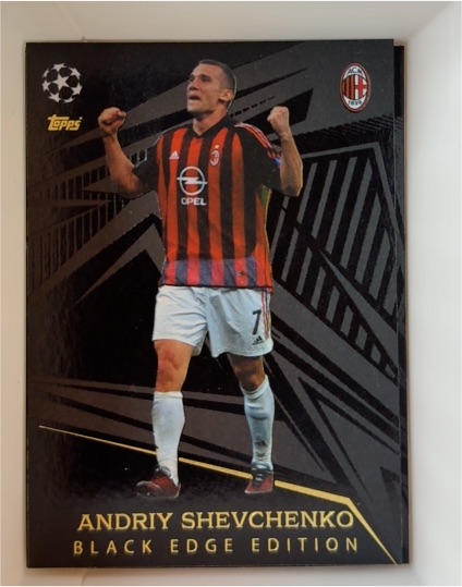 2023 Topps Match Attax Black Edge Edition Andriy Shevchenko — front