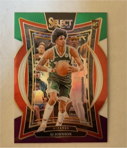 2024-25 Panini Select #67 AJ Johnson — front
