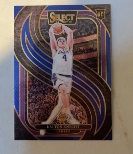 2024-25 Panini Select #186 Dalton Knecht — front