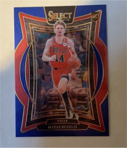 2024-25 Panini Select #70 Matas Buzelis — front