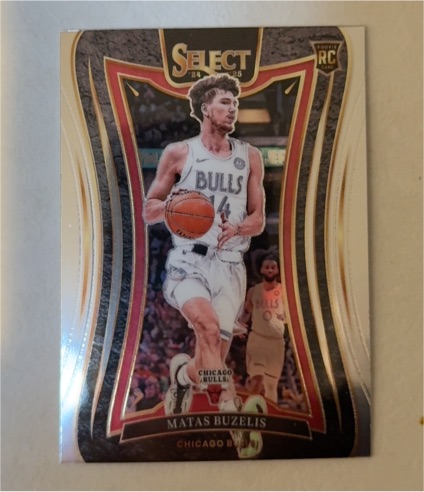 2024-25 Panini Select #384 Matas Buzelis — front