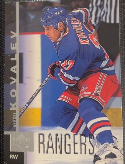 1997-98 Upper Deck #319 Alexei Kovalev — front