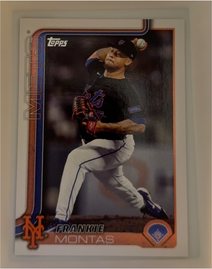 2022 Topps Mini #Mets Frankie Montas — front