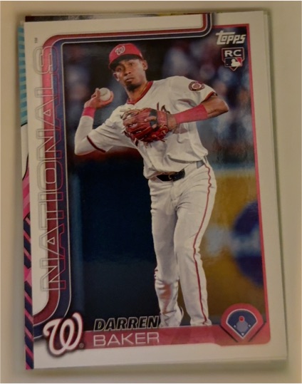 2025 Topps #231 Darren Baker — front