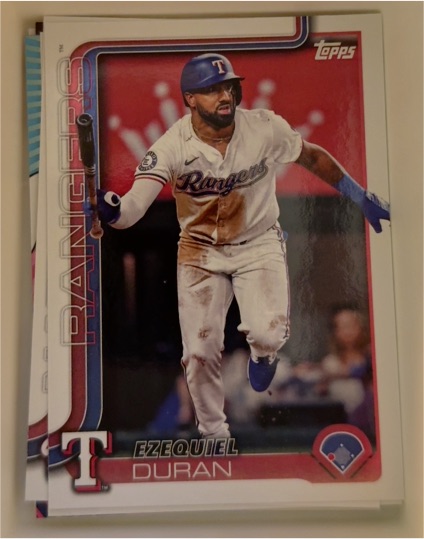 2025 Topps #589 Ezequiel Duran — front
