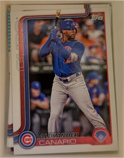 2025 Topps #655 Alexander Canario — front