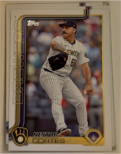 2025 Topps #604 Nestor Cortes — front