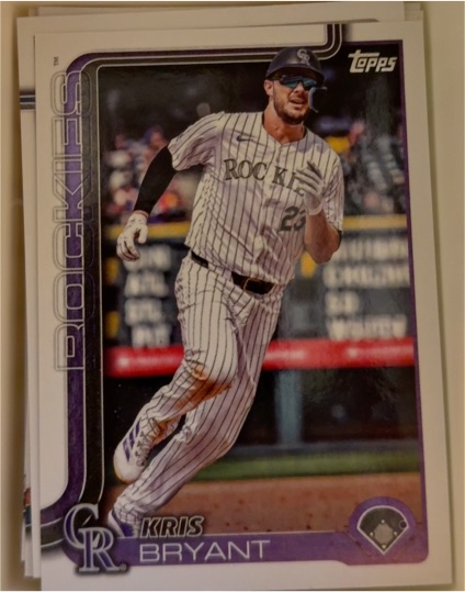 2025 Topps Series 2 #405 Kris Bryant — front