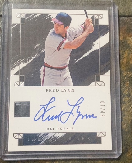2024 Panini Impeccable Indelible Ink #II-FL Fred Lynn — front