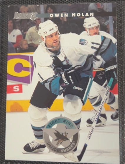 1996-97 Donruss #6 Owen Nolan — front