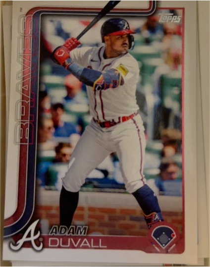 2025 Topps Series 2 #654 Adam Duvall — front
