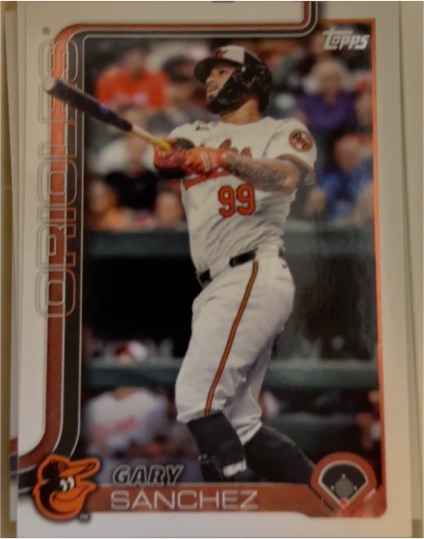 2025 Topps #460 Gary Sanchez — front