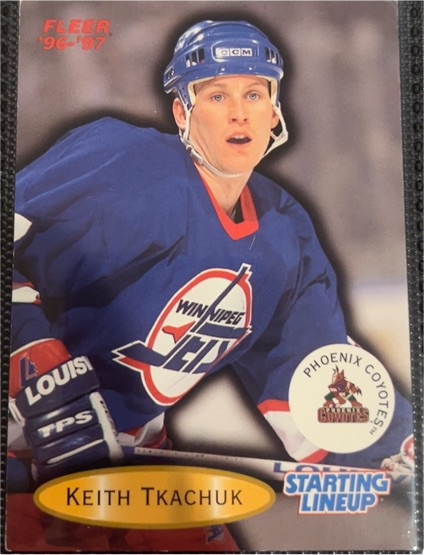 1996-97 Fleer #92 Keith Tkachuk — front