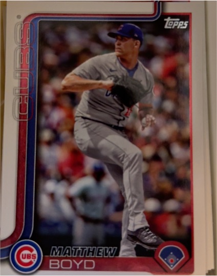 2025 Topps #562 Matthew Boyd — front