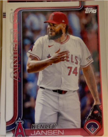2025 Topps #375 Kenley Jansen — front