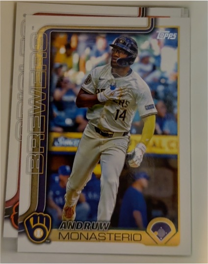 2025 Topps Series 2 #581 Andruw Monasterio — front
