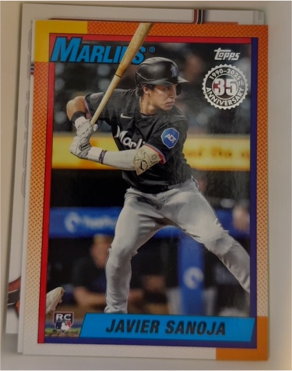 2025 Topps Series 2 #90B2-34 Javier Sanoja — front