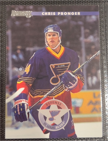 1996-97 Donruss #63 Chris Pronger — front