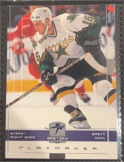 1999-00 Upper Deck Wayne Gretzky #54 Brett Hull — front