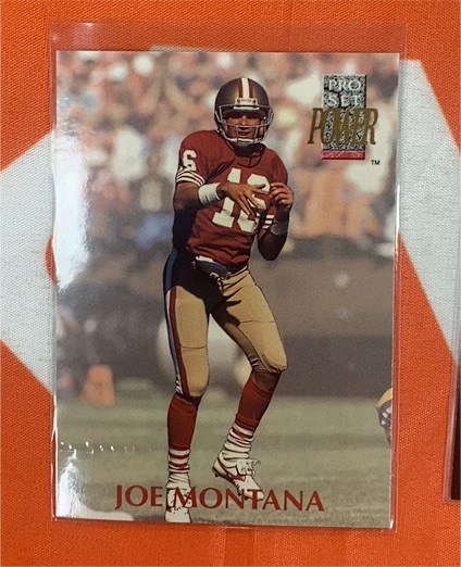 1992 Pro Set Power #16 Joe Montana — front