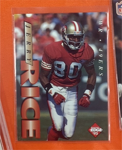 1995 Collector's Edge #177 Jerry Rice — front